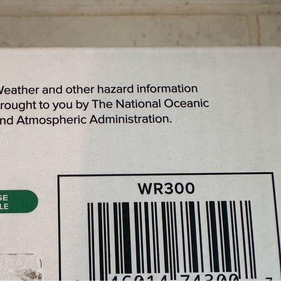 NEW Midland WR-300 Deluxe AM/FM Weather Alert Radio Alarm Clock NOAA - Picture 8 of 10